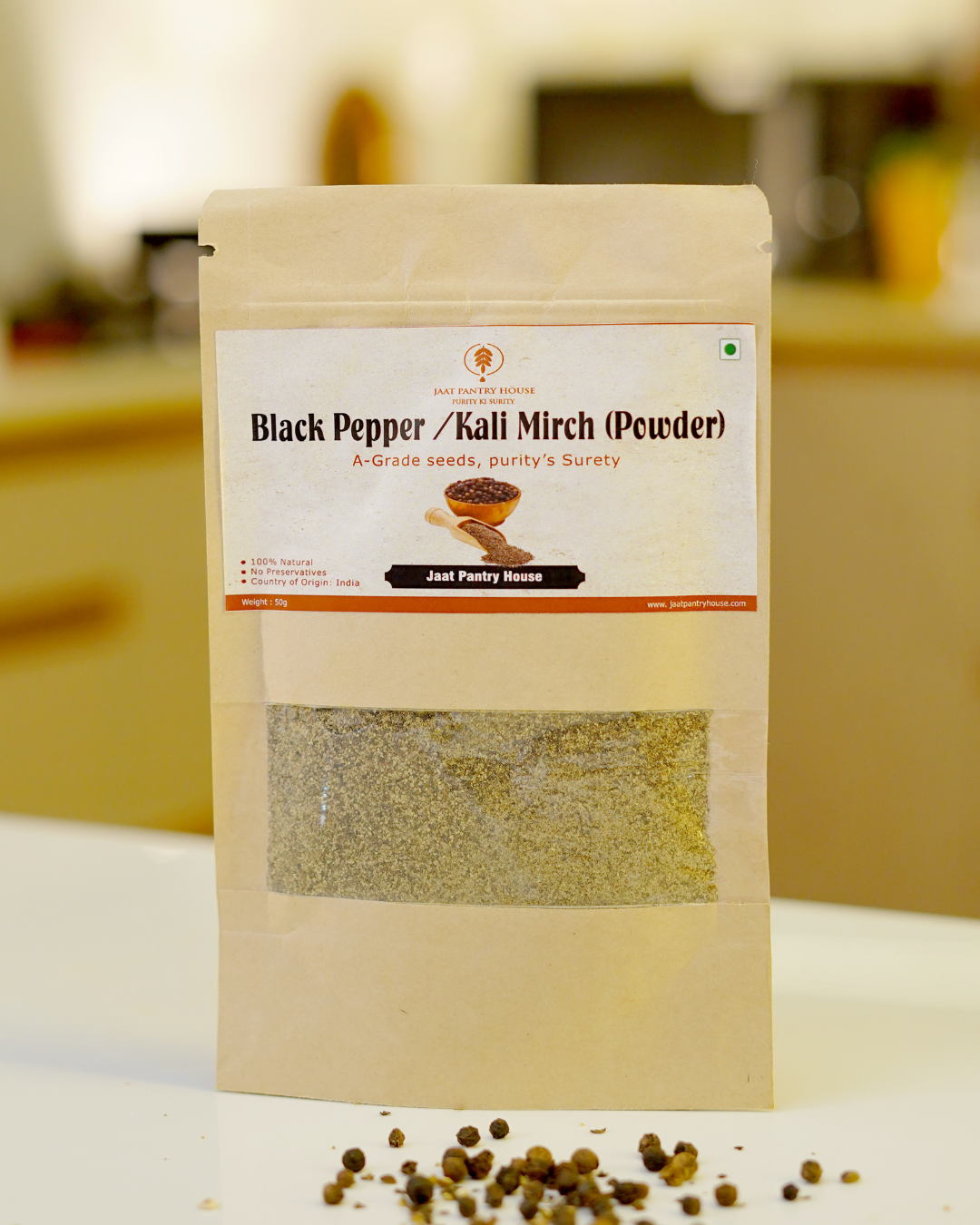 Black Pepper Powder (Kali Mirch)