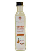 Wooden Cold-Pressed Coconut Oil